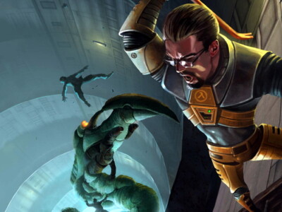 V2483 Half Life 2 Gordon Freeman Crowbar Awesome Game Decor WALL POSTER PRINT