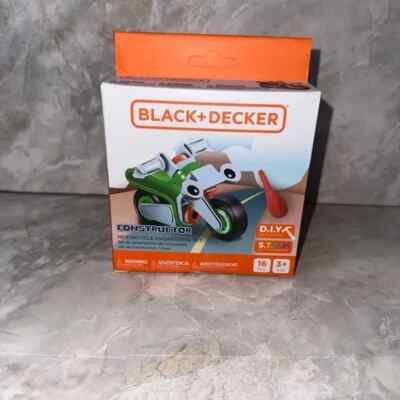 BLACK + DECKER CONSTRUCTOR MOTORCYCLE ENGINEERING SET 16 PIECES  (BUILDING TOY)