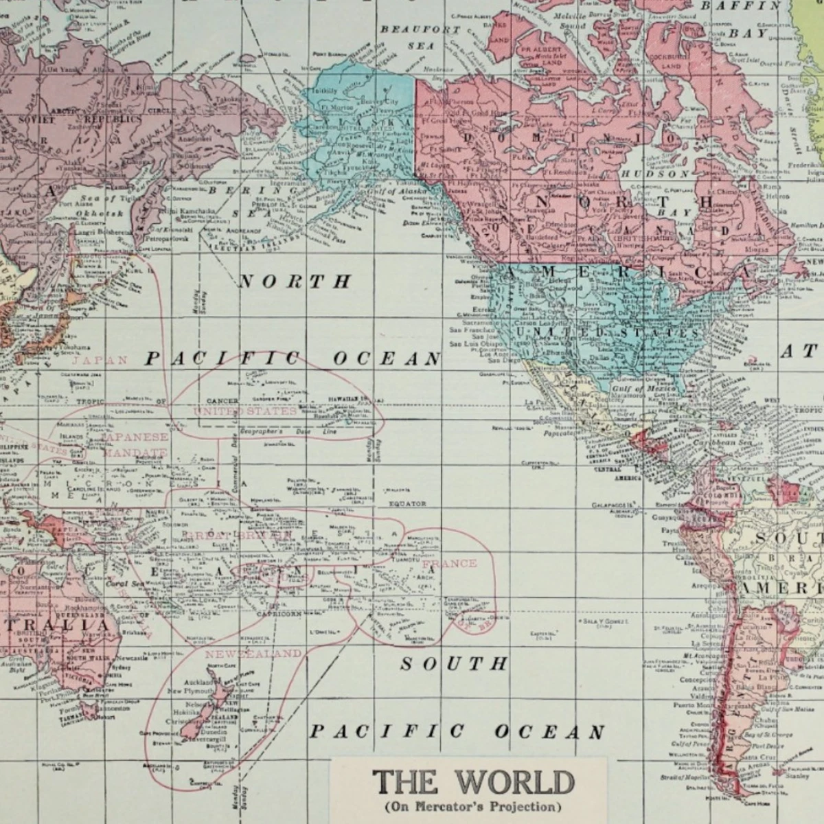 World 1920-1929 Date Range Antique World World Atlas for sale | eBay
