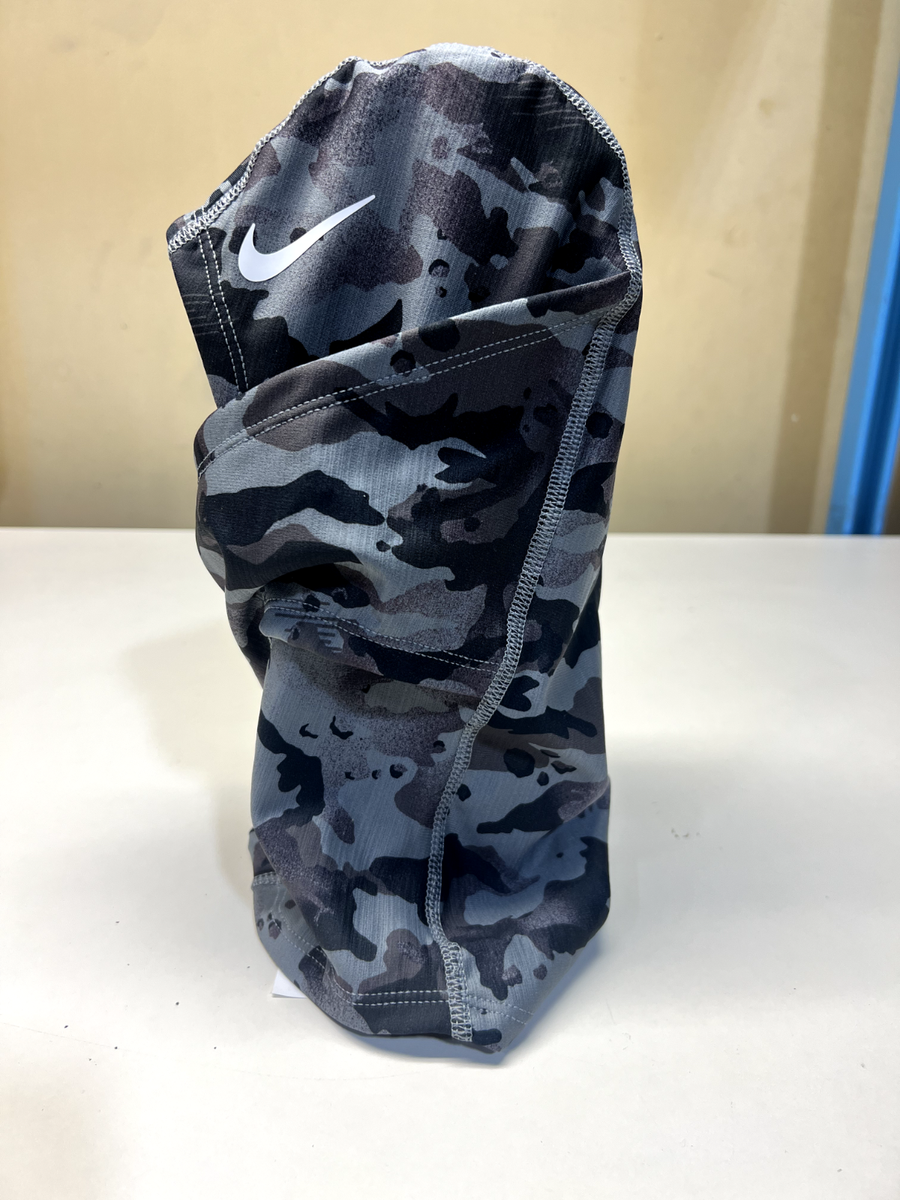Nike Pro Hyperwarm Ski Mask Hood - Grey Camo - Rare - NEW No