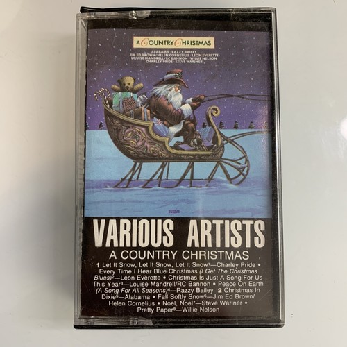A Country Christmas Various (Cassette)