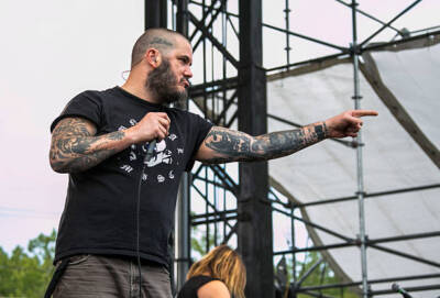 Phil Anselmo of Down at Rock On The Range at Columbus Crew Stadi- 2014 Photo 4