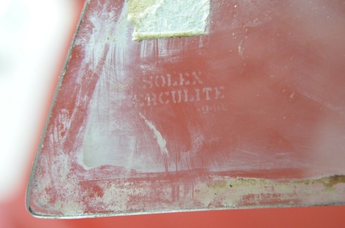 1950-52 Chrysler Imperial Windsor 4dr LH REAR Window Glass Dr Side Back OEM Orig - Picture 9 of 10