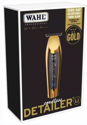 Wahl 5-Star Series Detailer Li Gold Trimmer 8171-700 Professional Cord/Cordless