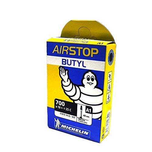 MICHELIN A1 Airstop Smooth Presta Valve 700x18-25C 40mm Butyl Tube Bundle - 4 