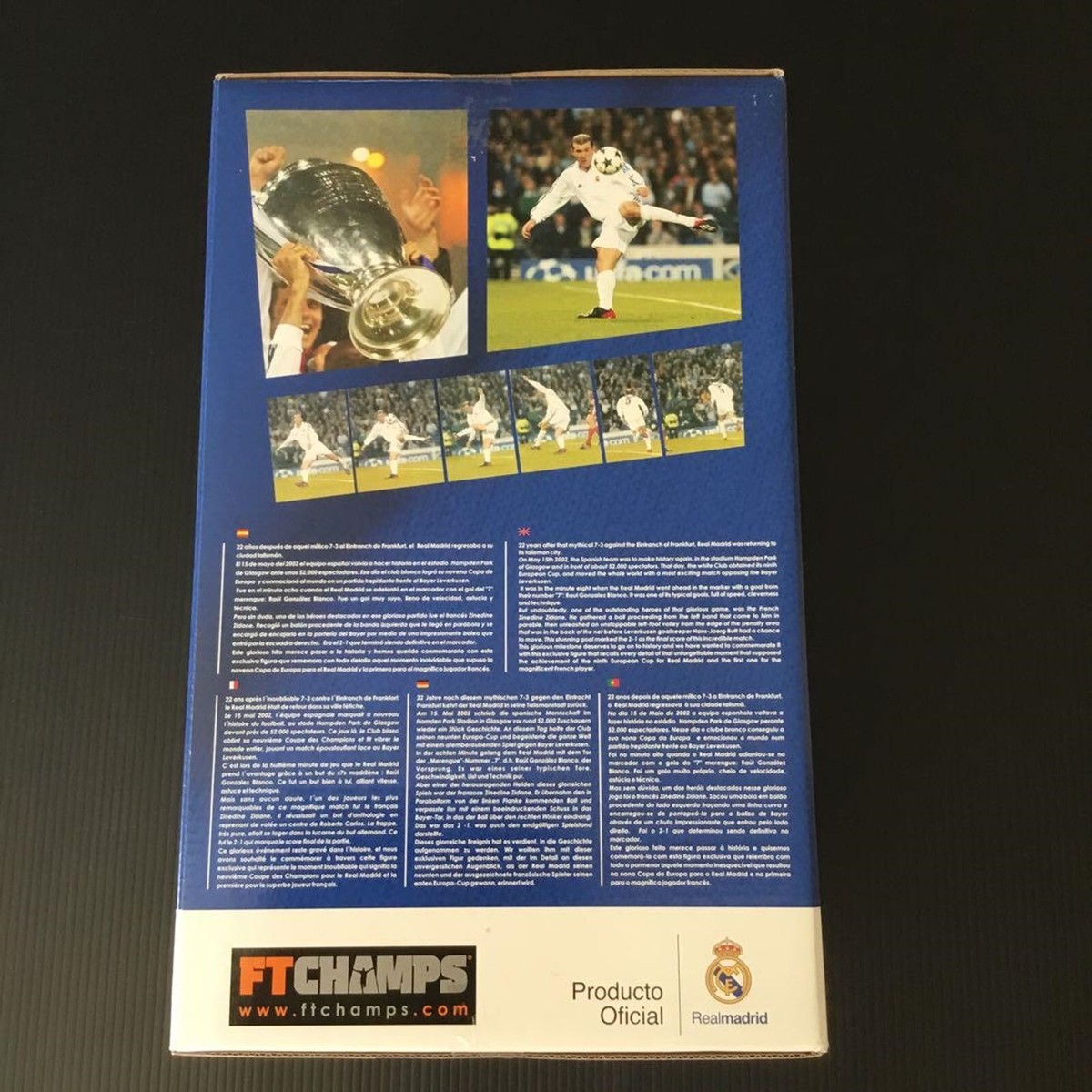 Zidane France Real Madrid Entertainer Talent Fighting Figure 12