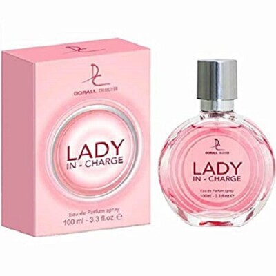 LADY IN CHARGE designer  3.3 oz EDP perfume spray by DORALL COLLECTION