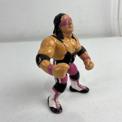 Bret The Hitman Hart Purple Heart WWF Hasbro Collectible Action Figure 1991 - Picture 2 of 7