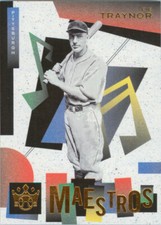 2022 Diamond Kings Maestros #M-3 Pie Traynor Pittsburgh Pirates HOF