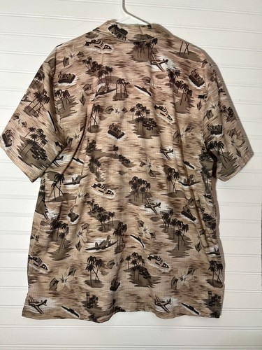 511 Tactical Tropi-Camo Short Sleeve Shirt Men's XL Micro Perforated Wicking - Picture 5 of 7