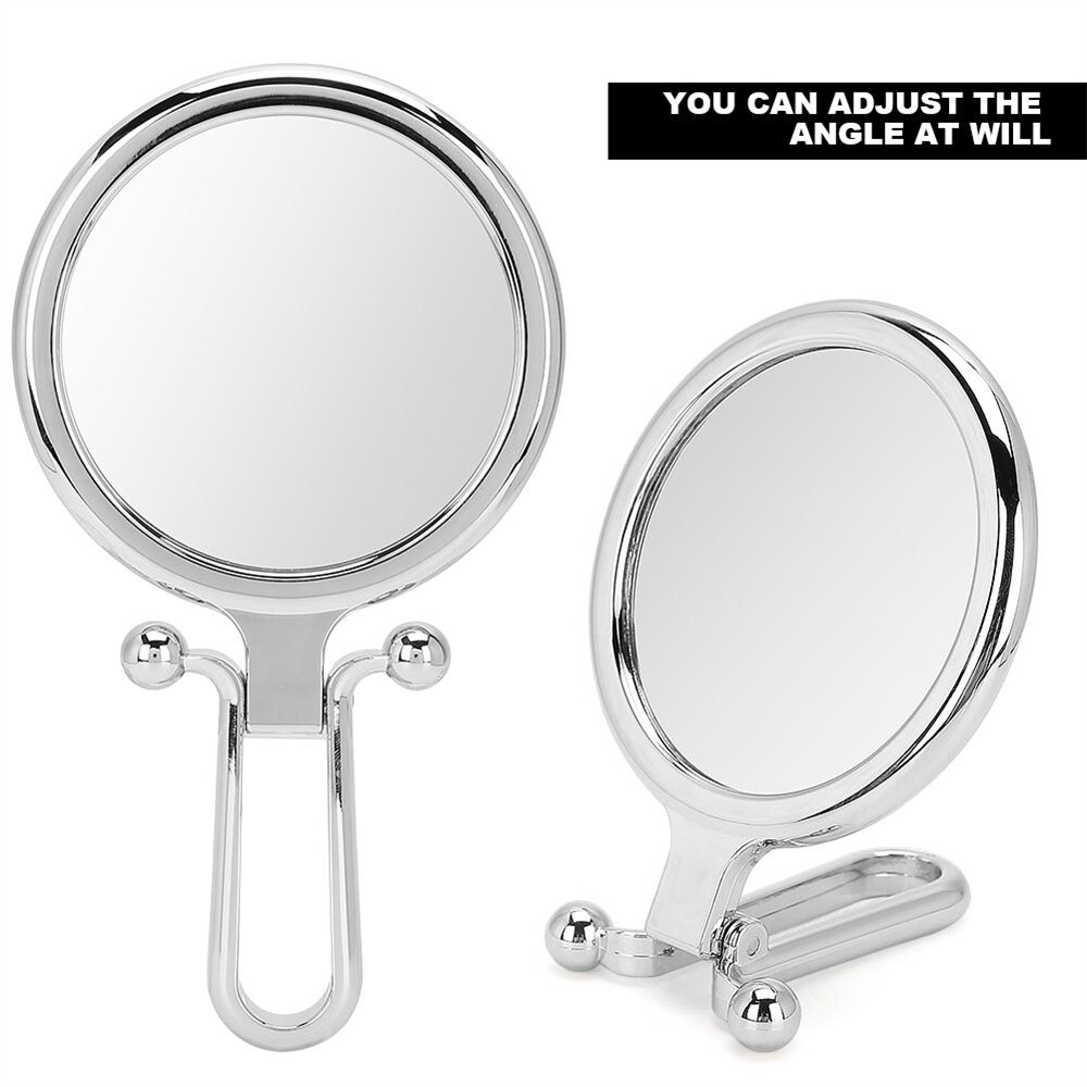 10X 5X Magnifying Vanity Makeup Mirror Double Sided Handheld Foldable Cosmetic eBay