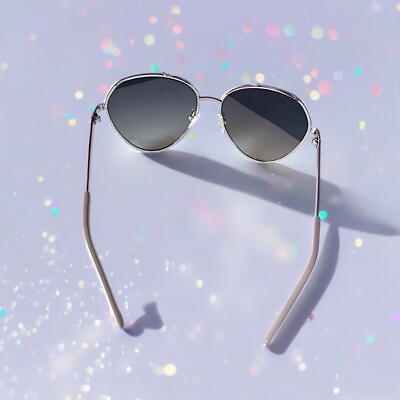 O BY OSCAR DE LA RENTA Sabrina Sunglasses in Silver/Blush  display picture 1