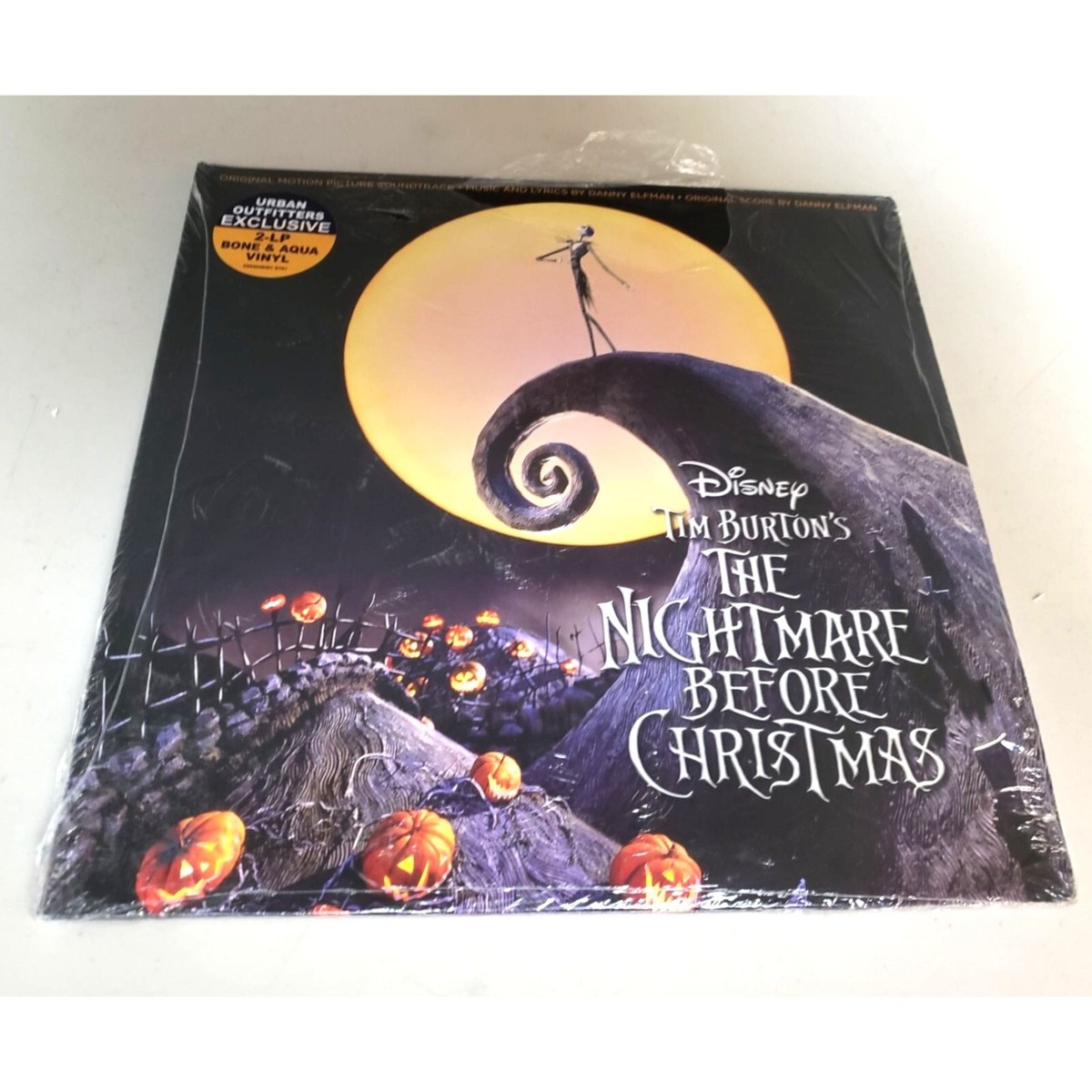 The Nightmare Before Christmas Soundtrack Limited 2XLP Bone