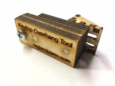 Piano Keytop Overhang Tool for Aligning Keytops w/o Fronts during installation