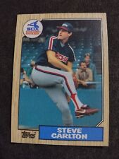 1987 Topps Steve Carlton Chicago White Sox #718 Baseball Card
