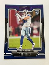 2021 Panini Playbook Football Purple Parallel - Simi Fehoko RC - Dallas Cowboys