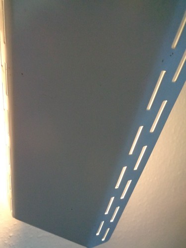 Retro modernist Dutch bed side Pastel / Baby Blue lamp - Bild 7 von 9
