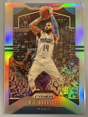 2019-20 Panini Prizm D.J. Augustin Silver Prizm #197 Orlando Magic Basketball