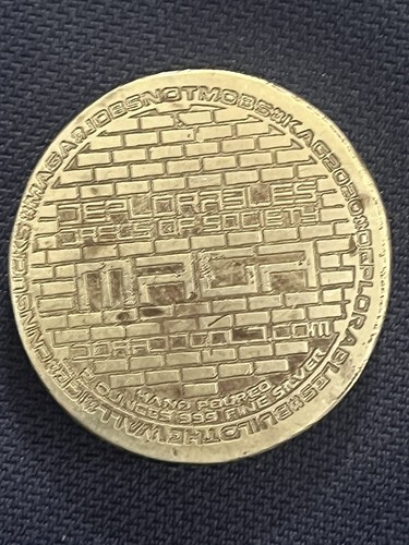 2019 BUILD THE WALL MAGA 5-2 OZ 999 SILBER RUND 10 OZ - Bild 4 von 11