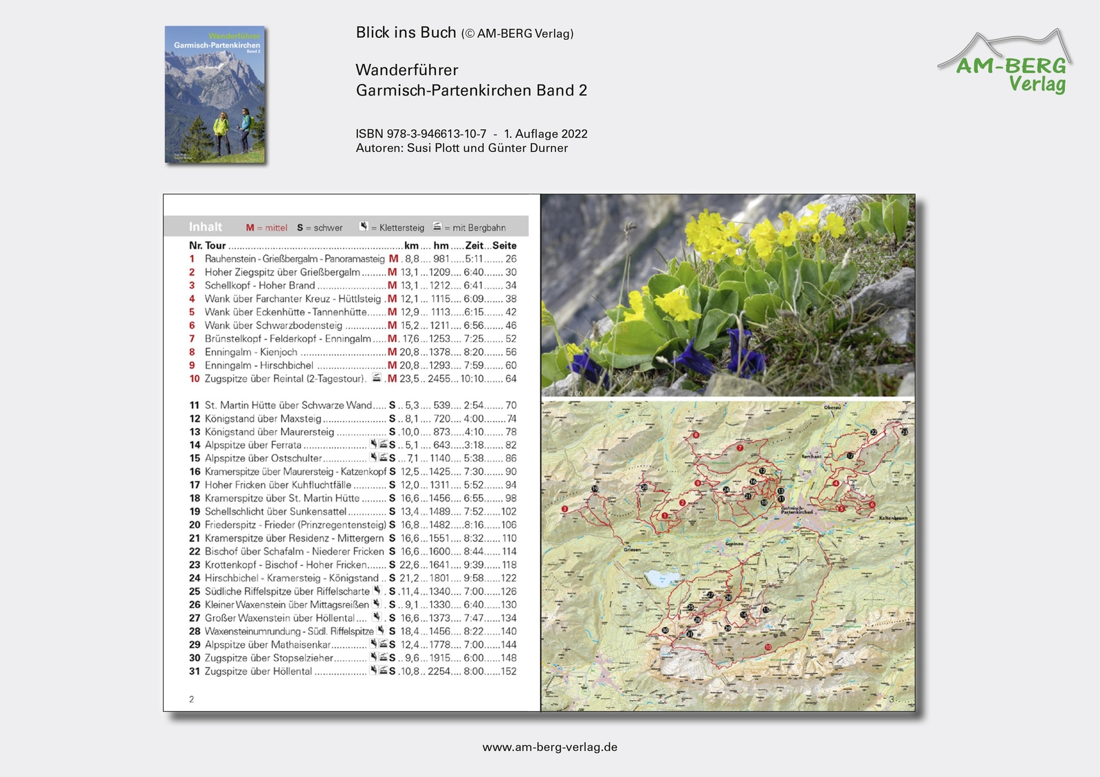 Thumbnail - Wanderführer Garmisch-partenkirchen Band 2 Susi Plott 9783946613107