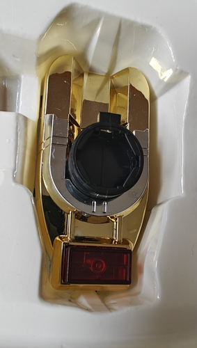 Bandai Power Rangers Zeo Gold Ranger Morpher Zeonizer Vintage 1997 New RARE - Picture 13 of 15