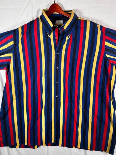 Maus & Hoffman Viyella Button Up Shirt Mens 3XL XXXL Button Down Long Sleeve - Picture 2 of 13