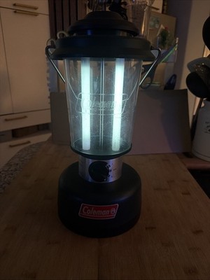 Coleman Lantern Twin Large Tube Fluorescent With Battery Camp Light 5355H700 *