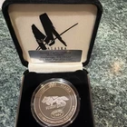 1997 Alaska Mint Yukon Quest Sled Dog Race 1 oz Proof Silver Round