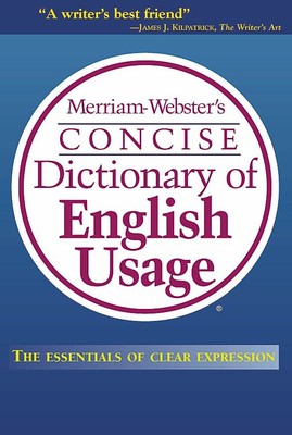 Merriam-Webster's Concise Dictionary of English Usage Buch Merriam Webster,U.S.