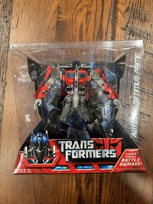 Transformers Movie Optimus Prime,2007 Limited Edition Battle Damage,Mint Sealed