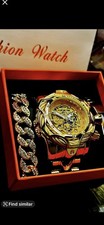 Punk Style Round Watch  Durable  Party Daily Trending Fashionable Stylish Watch