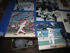 Frank Robinson Baltimore Orioles Baseball Photo Lot w/ vintage Tadder (10) — photo 5