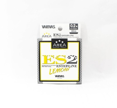 Varivas Ester Linie Trout Area ES2 Lemon 80m 0.2, 1.15lb (0525)