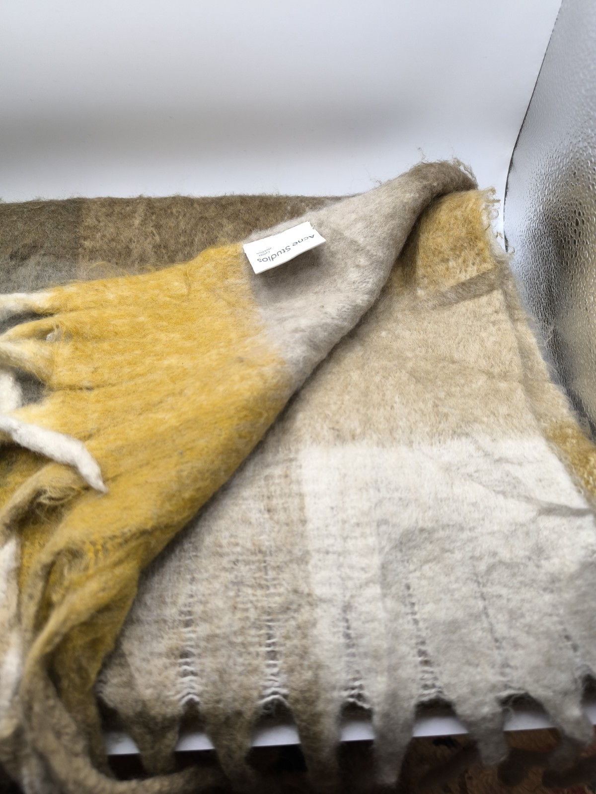 Acne Studios Scarf Preloved Large Multicoloured Scarf image 4