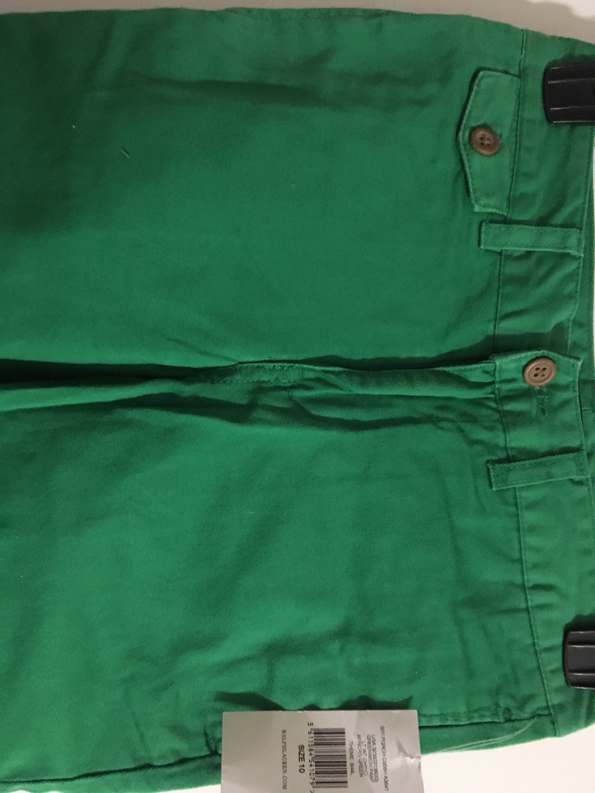 Polo Ralph Lauren Boys Pants Chino Green Size 10 thumbnail 3