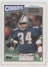 1987 Topps Herschel Walker (Running Back in Light Blue) #264 2cn