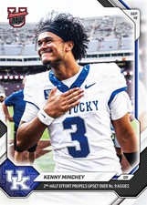 Kenny Minchey Kentucky Upset - 2026-27 Bowman U NOW Football - Card 10 Presale