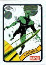 2025 Topps Chrome Marvel Refractor KRONOS No. 25!