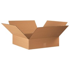 GRAINGER APPROVED 493T49 PK 15 Shipping Box,22x22x6 in 493T49
