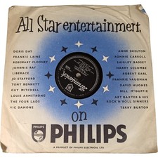 Brunswick Bing Crosby 10 Inch Vinyl Record Silent Night Adeste Fideles Christmas