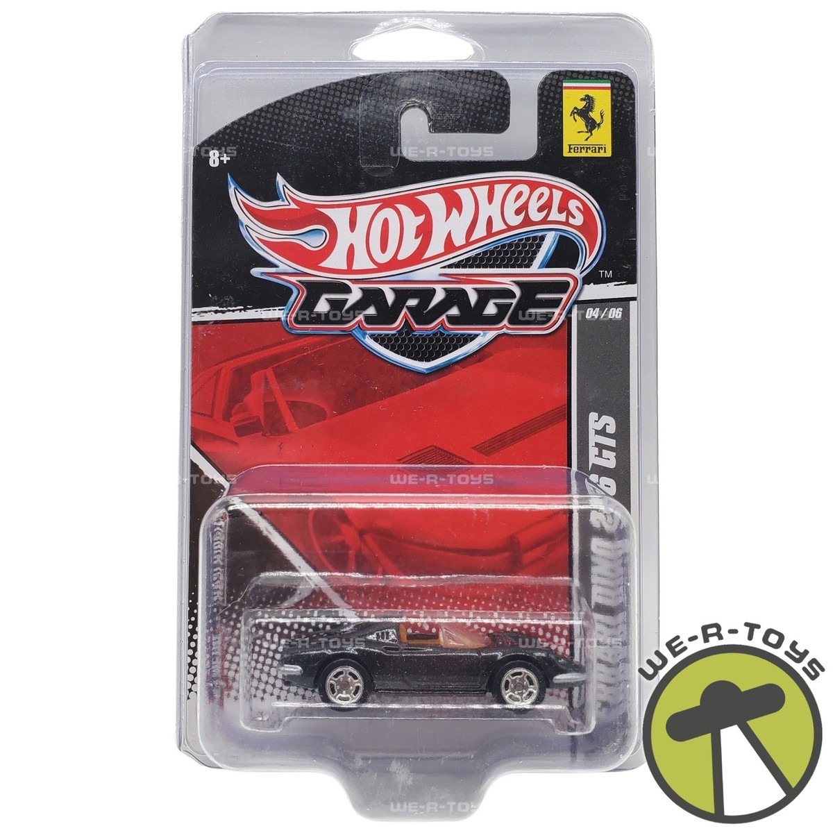 Hot Wheels Garage Ferrari Dino 246 GTS Vehicle Mattel T8280
