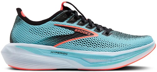 Men's Brooks Hyperion Max 3, Coconut/Green Gecko/Pink Clay, 10.5 D