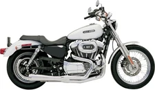 BASSANI XHAUST 14112J Road Rage Exhaust - Chrome - Short - '04-'13 XL