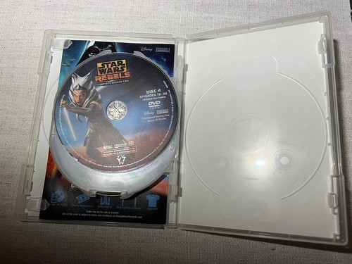 Star Wars Rebels: The Complete Season 2 Disney w/ Inserts 4 DVD Set Very Good - Picture 5 of 5