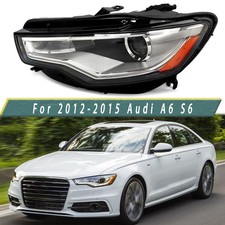Left Lh Side Headlight Assembly For 2012-2015 Audi A6 S6 Hidxenon Wprojector Left Lh Side Headlight Assembly For 2012-2015 Audi A6 S6 Hidxenon Wprojector