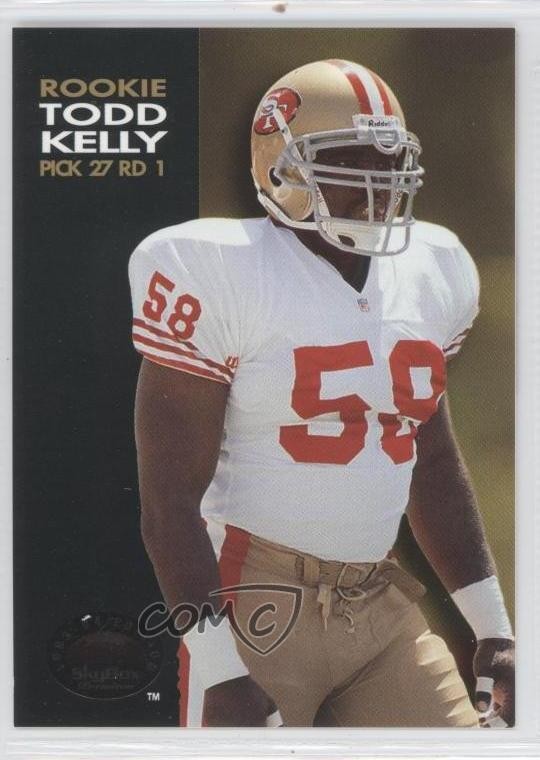 1993 Skybox Premium Todd Kelly #213 Rookie RC 0c4
