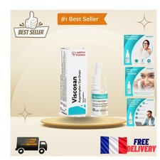 Gouttes pour les Yeux Viscosan | Hydratation Efficace & Longue Durée 10ml