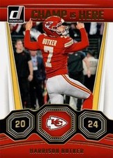 2024 Donruss #8 Harrison Butker Champ is Here INSERT CHIEFS