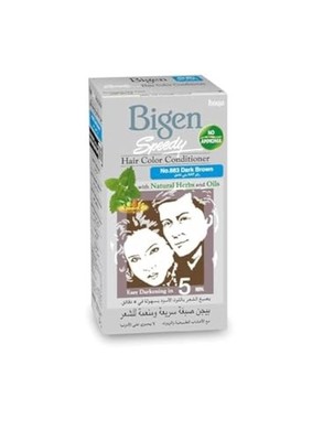 Bigen Speedy Hair Color, 40g+40g - Dark Brown 883 Free delivery 5-7 days