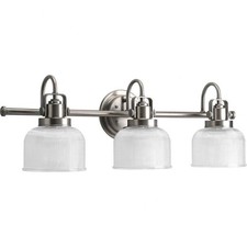 Progress Lighting Archie 26.25 3Light Antique Nickel Vanity Light P2992-81